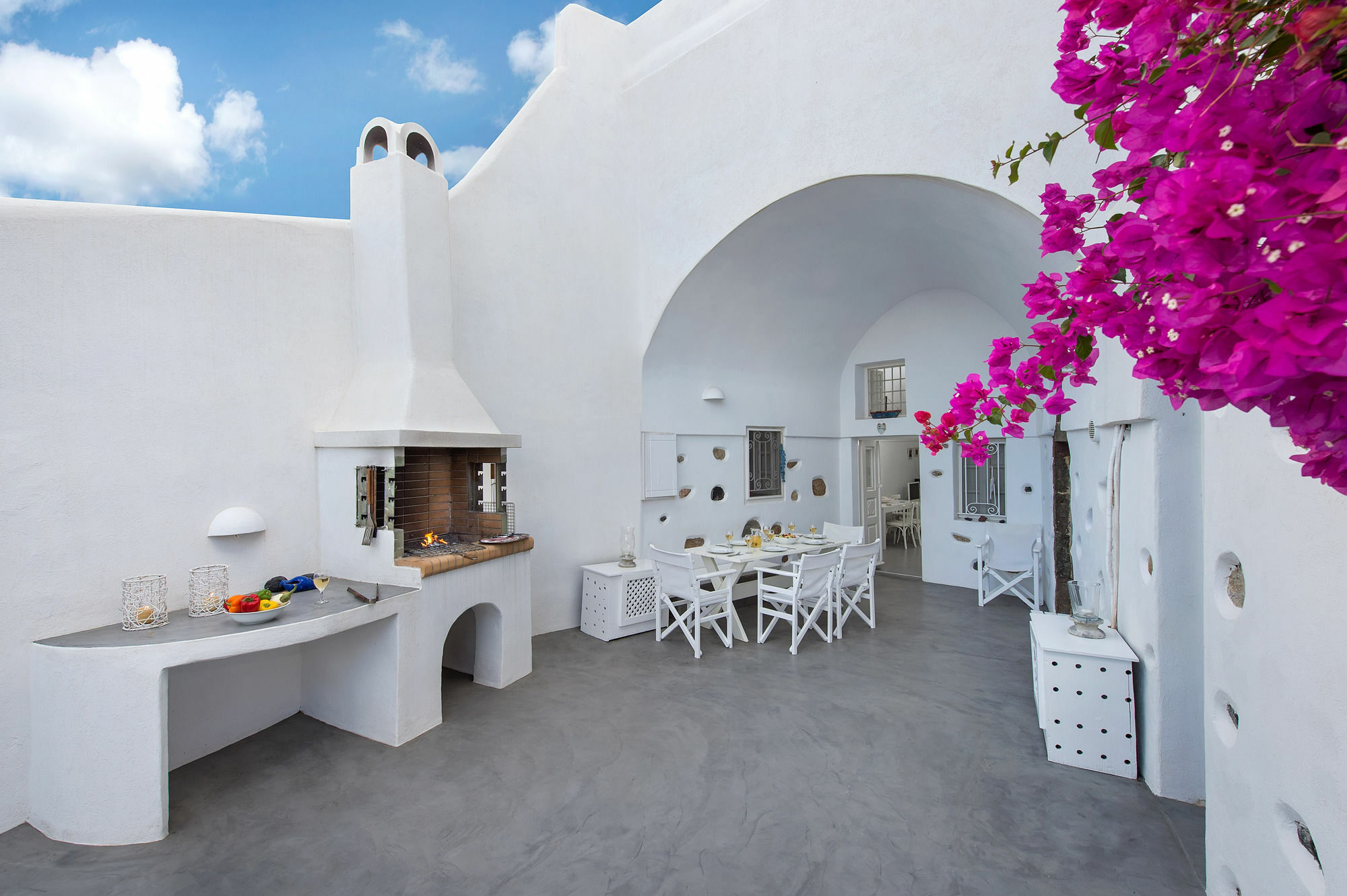 White Cave Private Villa Pýrgos Dış mekan fotoğraf