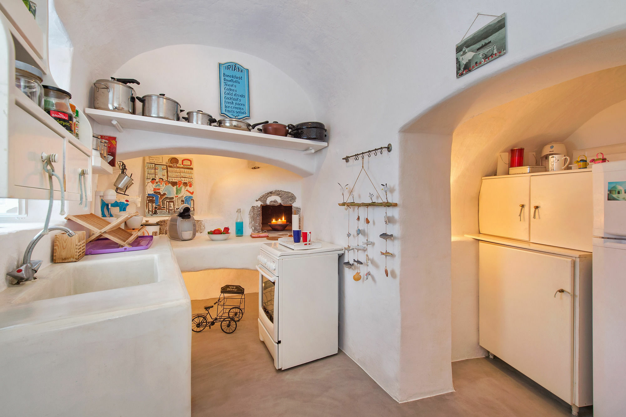 White Cave Private Villa Pýrgos Dış mekan fotoğraf