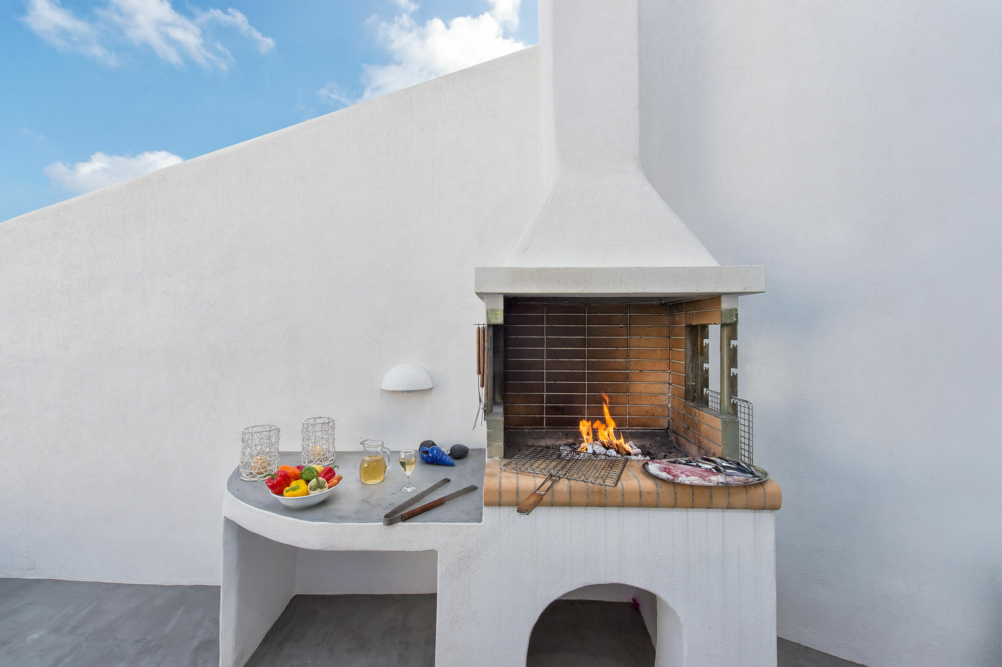 White Cave Private Villa Pýrgos Dış mekan fotoğraf