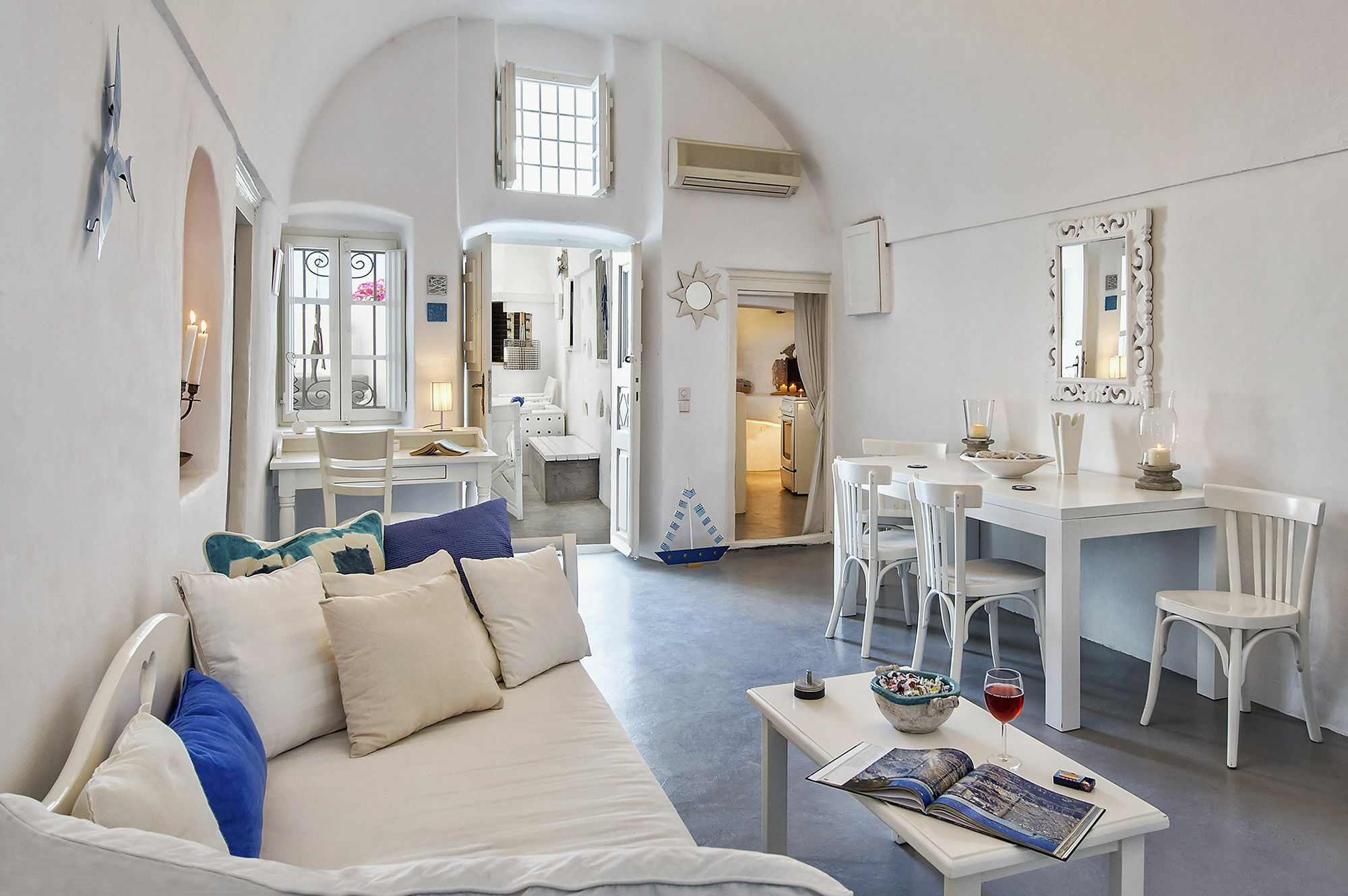 White Cave Private Villa Pýrgos Dış mekan fotoğraf