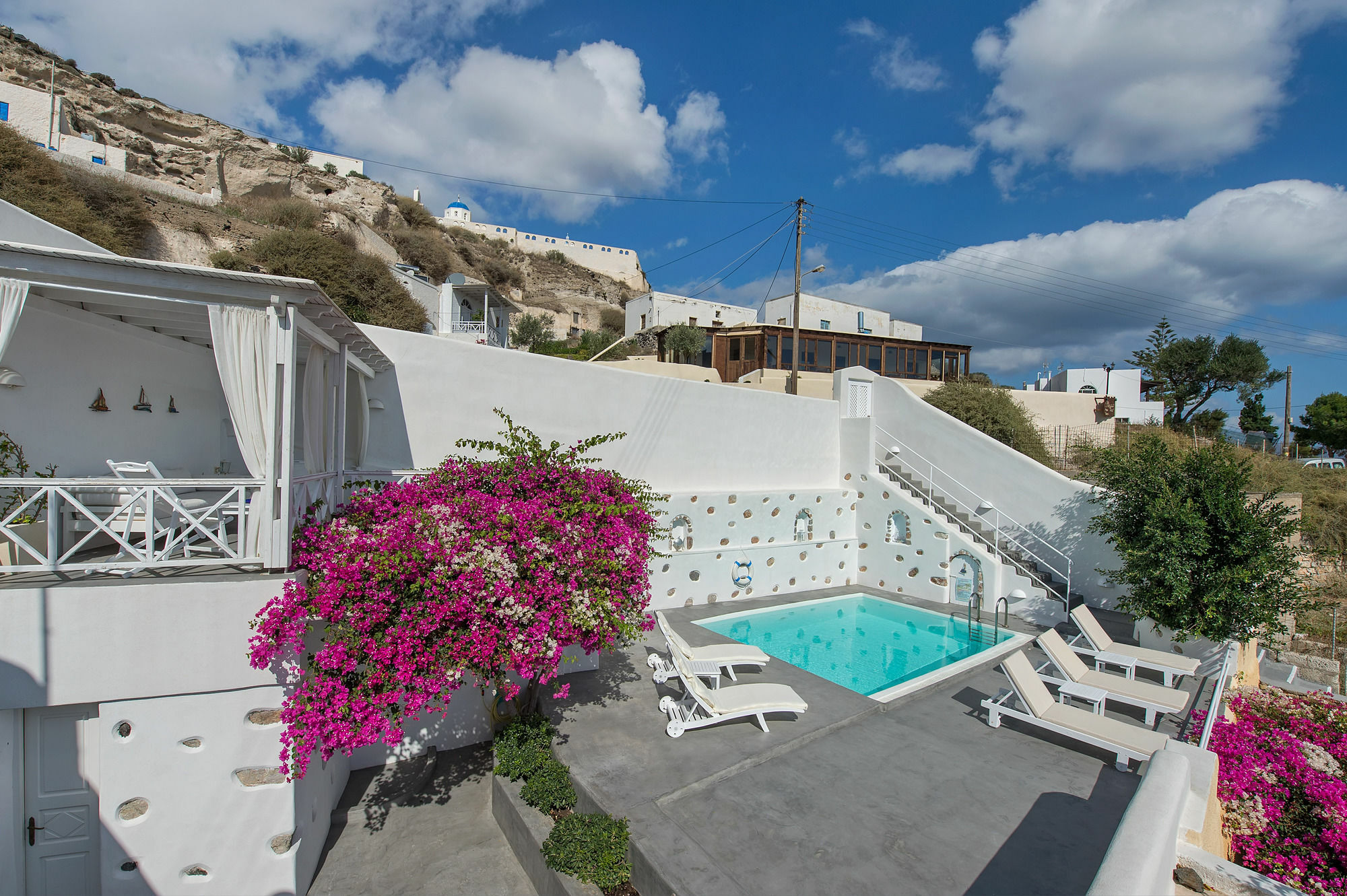 White Cave Private Villa Pýrgos Dış mekan fotoğraf
